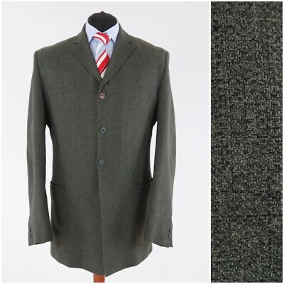 Abrigo deportivo vintage para hombre 42L talla EE. UU. ANGELO LITRICO chaqueta blazer verde oscuro Foto 1 de 4