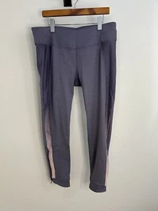 CALIA Carrie Underwood Ombre Cadet Splatter Ankle Zip Athletic Leggings Size XL - Picture 1 of 6