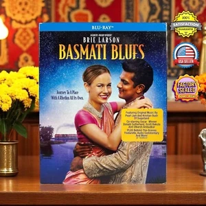 Basmati Blues Blu-ray - With Rare Slipcover - Brie Larson - NEW & FACTORY SEALED - Picture 1 of 17