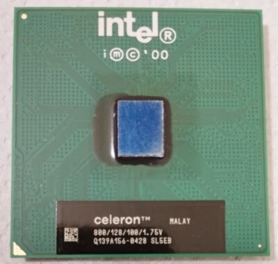 Intel Celeron 800 MHz / 128 / 100 / 1.75V SL5EB processore socket 370 Coppermine - Immagine 1 di 2