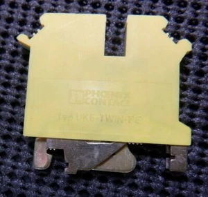 Phoenix Contact UK5-TWIN-PE Terminal Block 4mm 1923076 - Lot of 2 - Picture 1 of 2