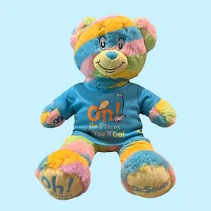Build-A-Bear Dr Seuss Oh The Places You’ll Go 16" Plush Bear - Picture 1 of 11