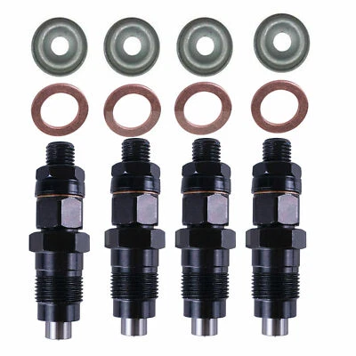 4Pcs New Diesel Fuel Injectors Fit For Toyota Hilux SURF 2L-TE 2.4L 1990-93 AU - image 1 of 4