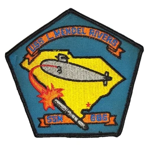 Patch sottomarino US Navy - USS L. Mendel Rivers SSN-686 - Foto 1 di 1