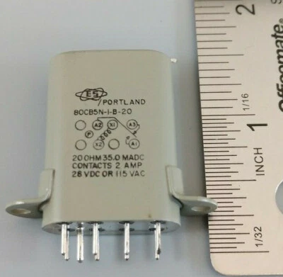BOEING CO 80CB5N1B20 ELECTROMAGNETIC RELAY    80CB5N-1-B-20 - Image 1 of 4