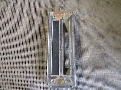 Buick Riviera & Riviera Gran Sport 1965 consola de 3 velocidades panel de cambio placa 63 64 Foto 1 de 4