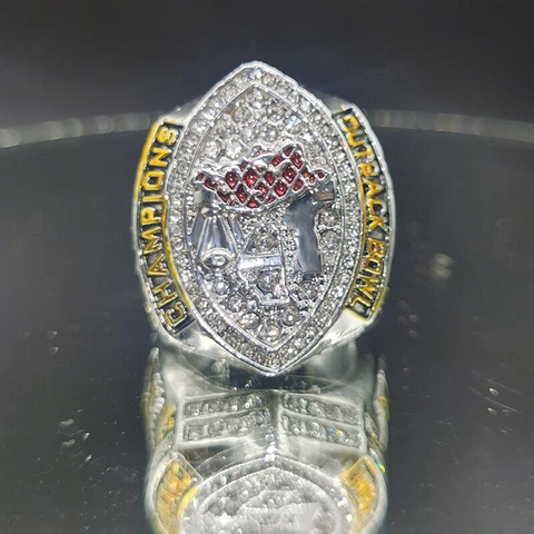 Arkansas Razorbacks University 2022 Sam Pittman Ring - SEC Outback Bowl Souvenir Cover