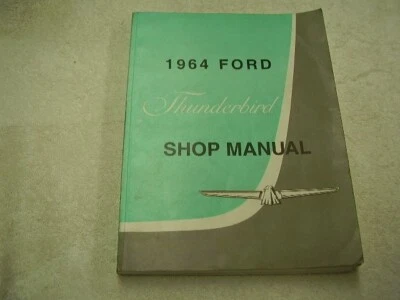 Ford Thunderbird 1964 manual de taller Foto 1 de 4