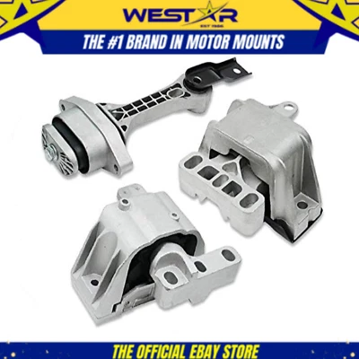 Se adapta a Volkswagen Beetle/Golf/Jetta 1998-2006 1,8 L 2,0 L montaje de motor y transmisión 3 piezas: Foto 1 de 3