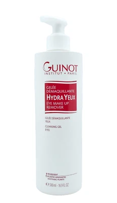 Gel removedor de maquiagem para os olhos Guinot Hydra Yeux tamanho profissional 16,9 fl oz/500 ml sem caixa - Imagem 1 de 2