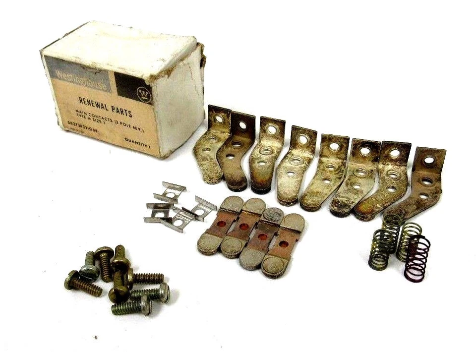 NEW WESTINGHOUSE 373B331G08 CONTACT KIT 3 POLE TYPE A SIZE 1 — 第 1/2 张图片