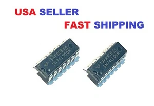 5pcs Original Motorola SN74LS00N Quad 2-Input Positive NAND Gates ICs 14-PDIP - Picture 1 of 1