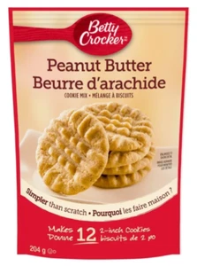 Betty Crocker Cookie Mix, Peanut Butter, 204g - Picture 1 of 5