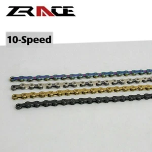 ZRACE Bike Chain 10 Speed Chain Magic Lock 10 Speed Chain Road Bike Sparts - Picture 1 of 7