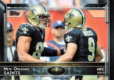 2015 Topps #242 New Orleans Saints New Orleans Saints - Image 1 of 2