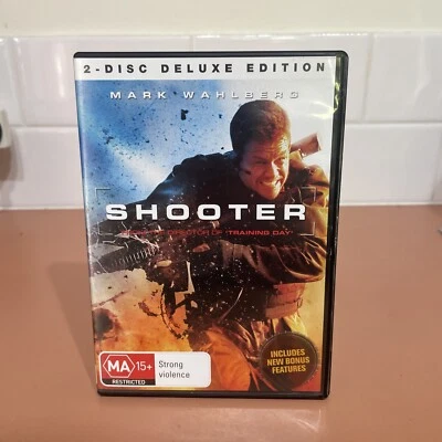 Shooter DVD (2 Disc) - Mark Wahlberg Danny Glover - Region 4 - Free Postage! - Image 1 of 4