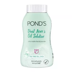 POND'S Dual Acne & Oil Solution Ultra Matte Facial Powder 50gm For Smoothening - Picture 1 of 6