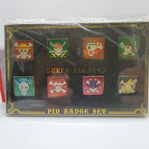 One Piece Luffy Pirates Pin Badge Set - Picture 1 of 6
