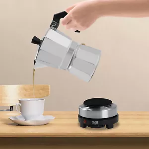 Caffettiera espresso 500W caffè 3 tazze urna caffettiera espresso e moka piastra riscaldante - Foto 1 di 20