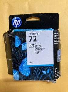 Cartucho de tinta negra foto HP 72 C9397A genuino nuevo - Imagen 1 de 3