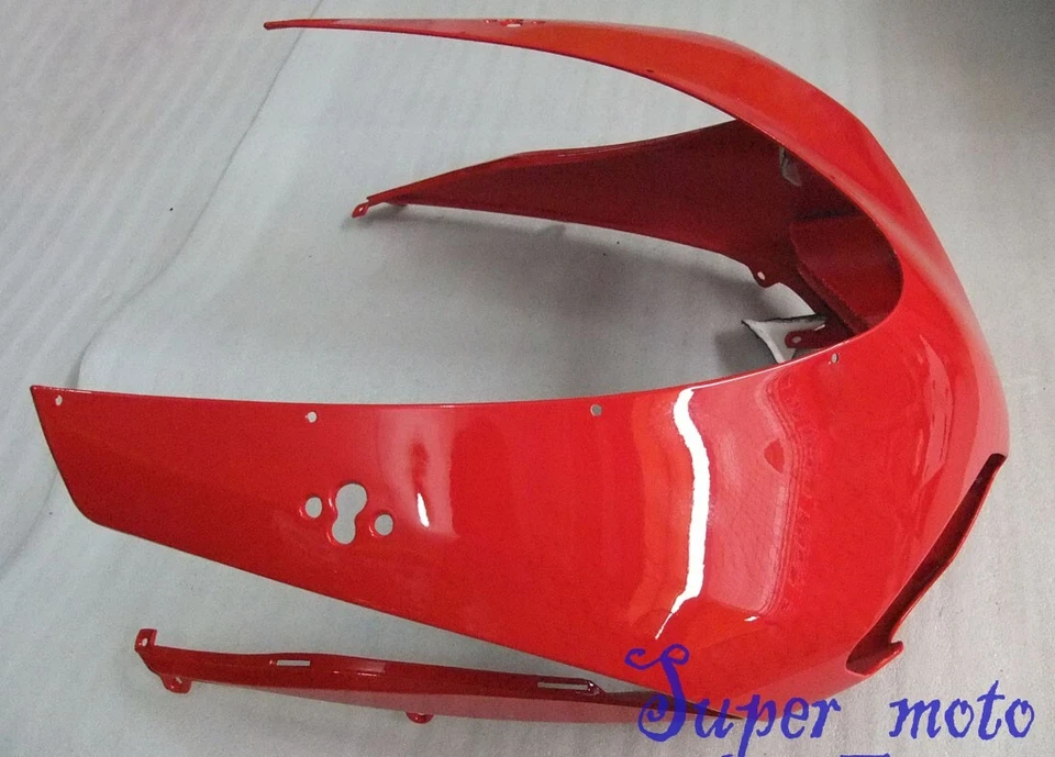 Крышка обтекателя переднего носового капота впрыска для Ducati 848 1098 1198 2007-2012 красная - Изображение 1 из 1