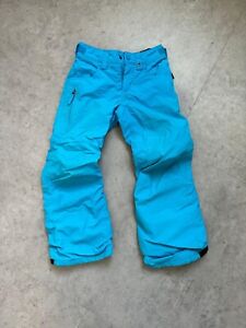 Burton Barnstorm Boy's Snowboard Pants Blue Youth Small