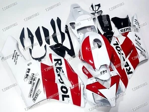 For 2004 2005 CBR1000RR White Red Repsol ABS Injection Mold Bodywork Fairing Kit - Picture 1 of 10