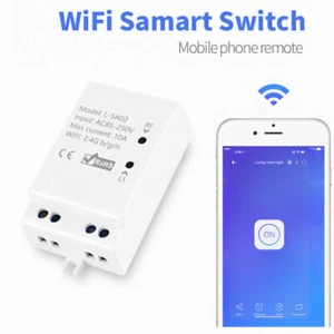 Ewelink WiFi RF433 Wireless Smart Remote Control Switch Module Timer For Alexa - Picture 1 of 15