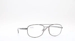 Safilo Elasta 7122 035 Rectangle Ruthenium Silver Havana Mens Eyeglasses 54mm - Picture 1 of 7