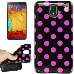 Etui na telefon komórkowy Pokrowiec na telefon w kropki Etui na Samsung Galaxy Note 3 N9005 TOP - Zdjęcie 1 z 3