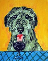 maltese ballerina ballet animal DOG art PRINT abstract folk pop ART JSCHMETZ