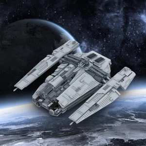 Fondor Haulcraft Model Building Blocks Spacecraft MOC Bricks Toy Gift Set 1597pc - Picture 1 of 12