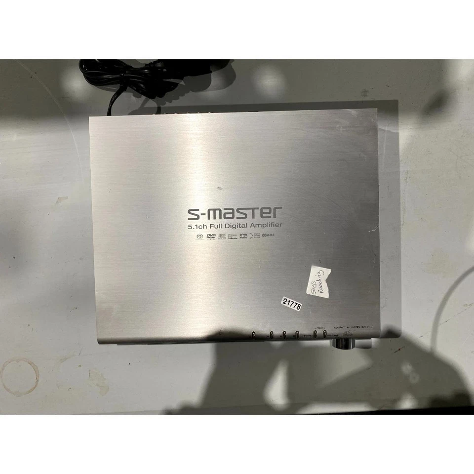 Sony S-Master HCD-S550 SACD/DVD Receiver 5.1-Channel Digital Amplifier - (Parts) - Image 1 of 4