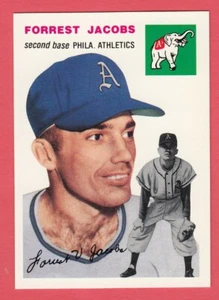 1954 Topps Archives # 129 Forrest Jacobs -- Athletics - Picture 1 of 1