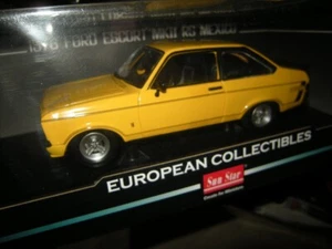1:18 Sun Star Ford Escort MKII RS México señal amarillo/amarillo en embalaje original - Imagen 1 de 1