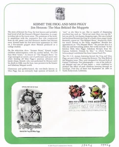Cubierta Primer Día, Sociedad Conmemorativa Postal 2005, Jim Henson Los Muppets 3344d - Imagen 1 de 2