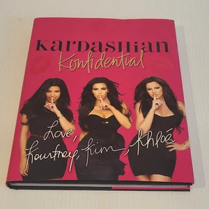 Kardashian Konfidential by Kourtney, Kim, Khloe SIGNED AUTOGRAPHED 1st ED HC/DJ - Picture 1 of 14