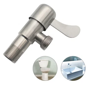 G1/2" Profi Dreieckventil Messing Wasserhahn Waschbecken Wasserstop Eckventil - Bild 1 von 13