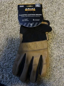 Ariat Flexpro Leather Driver Work Gloves Men's X-Large - Picture 1 of 2