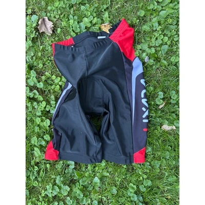 Pantalones Cortos de Ciclismo Liaxda Para Mujer Acolchados Bicicleta Bicicleta Ciclismo Pantalones Cortos Rojo Negro Pequeño Foto 1 de 4