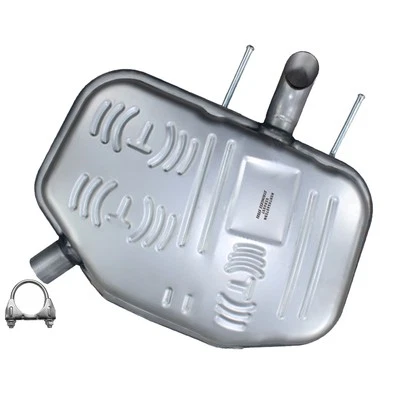 Stainless Steel Passenger-side Rear Muffler fits: 2011-2017 Buick Regal 2.4L - Image 1 of 4