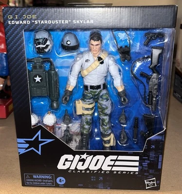 G.I. Figura de acción Joe Classified Series #136 Edward "Starduster" Skylar nueva Foto 1 de 2