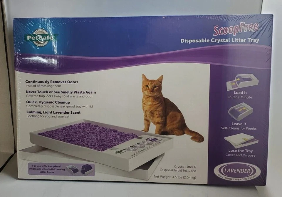 Bandeja de arena de cristal desechable PetSafe® ScoopFree® - Nueva Foto 1 de 1