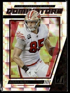 2021 Donruss #D34 George Kittle Dominators - Picture 1 of 2