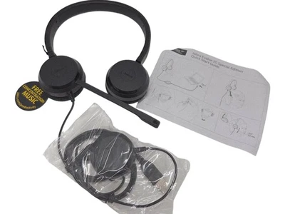 Jabra Evolve 20 SE Wired Headset USB Connection Black T2510 HH4 - Image 1 of 4