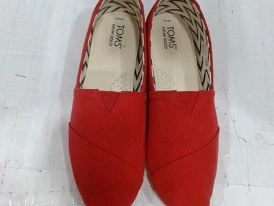 Usado Muy Bueno - TOMS Mujer Alpargata, Rojo, 9 Foto 1 de 4