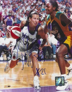 Autographed Signed 8x10 TICHA PENICHEIRO Sacramento Monarchs WNBA Photo HOF wCOA - Picture 1 of 1