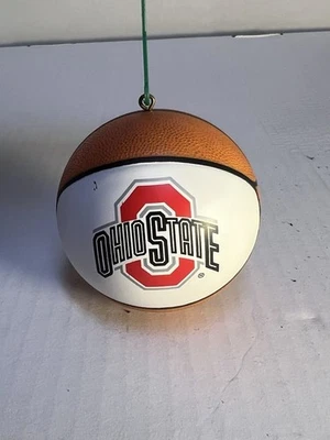 Ohio State Buckeyes Baloncesto Navidad Adorno Topperscot NCAA Foto 1 de 2