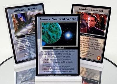 Babylon 5 CCG: The Shadows & Severed Dreams Complete Set 353/353 w/ 2 Promos (A) - Image 1 of 4