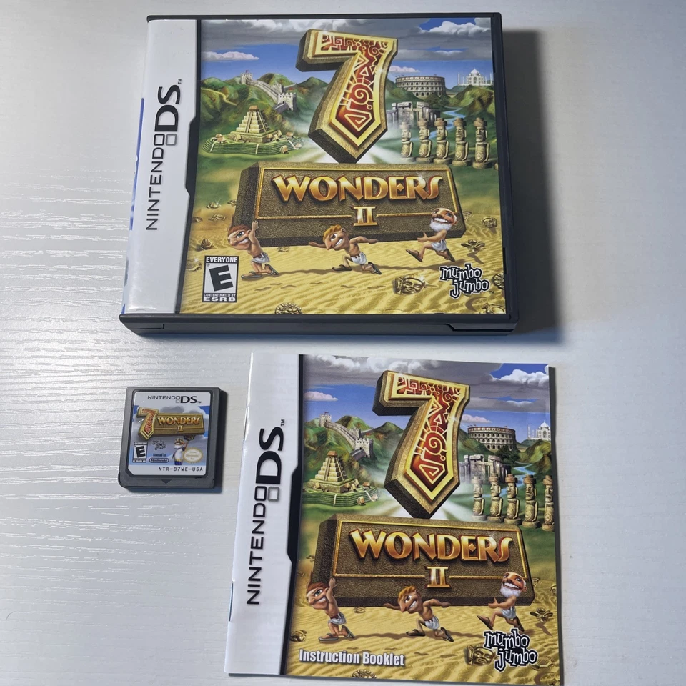 Nintendo DS 7 Wonders of The Ancient World Video Game Complete - Image 1 of 1